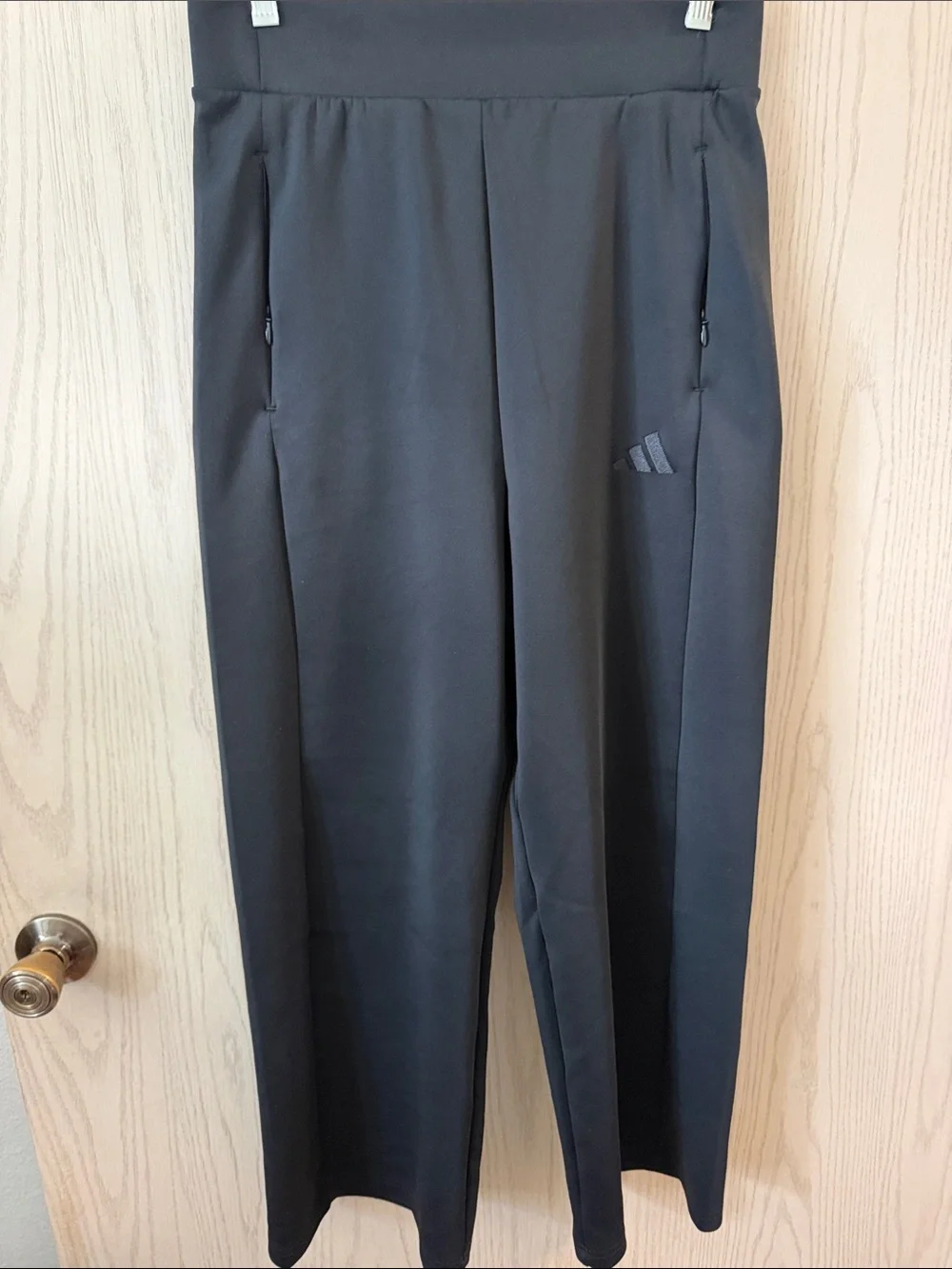 adidas Black Wide-Leg Men's Joggers